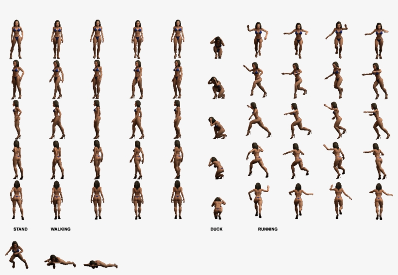 Npc Girl Sprites Duke, transparent png