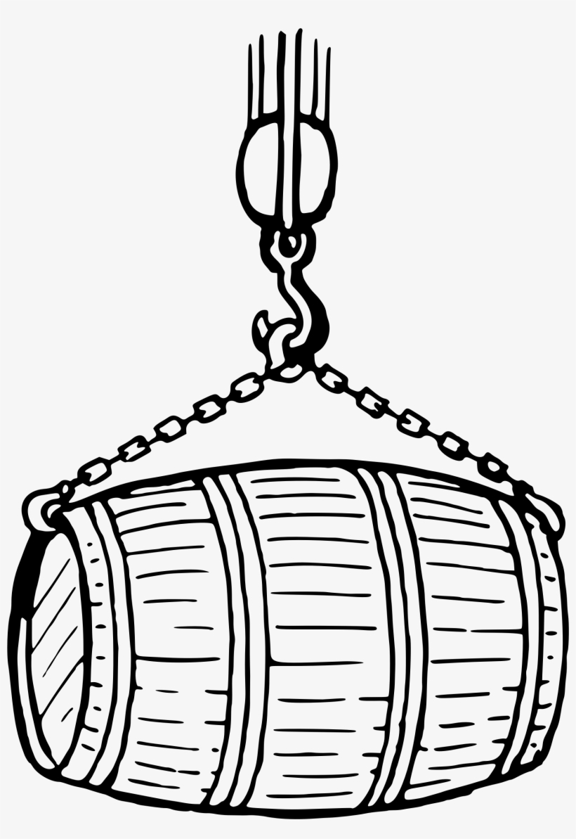 This Free Icons Png Design Of Barrel In A Sling, transparent png