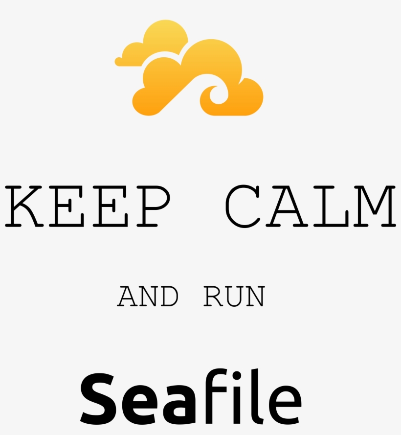 Keep Calm And Run Seafile 278 Kb, transparent png