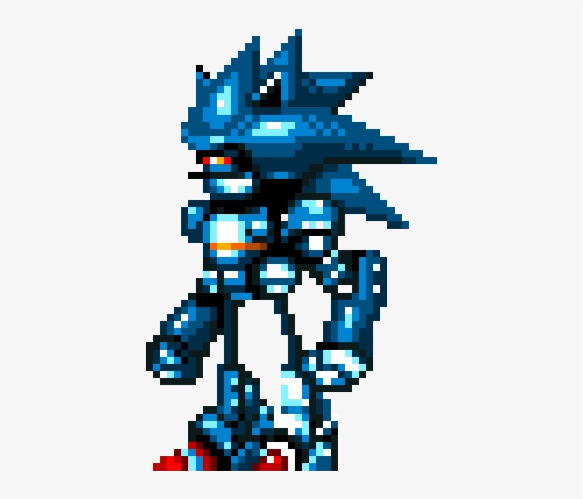 Mecha Sonic, transparent png