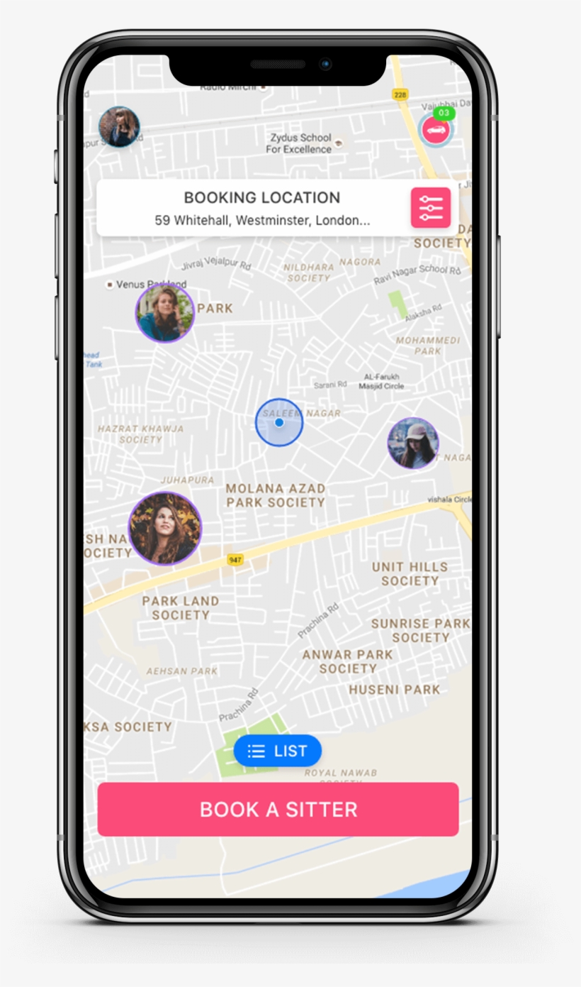 Live-view Of Nearby Babysitters & Childcare Professionals, transparent png