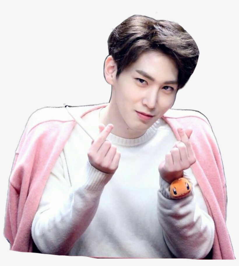 Shinwon Pentagon Shinwonpentagon Pink Cute Kpop Korean, transparent png