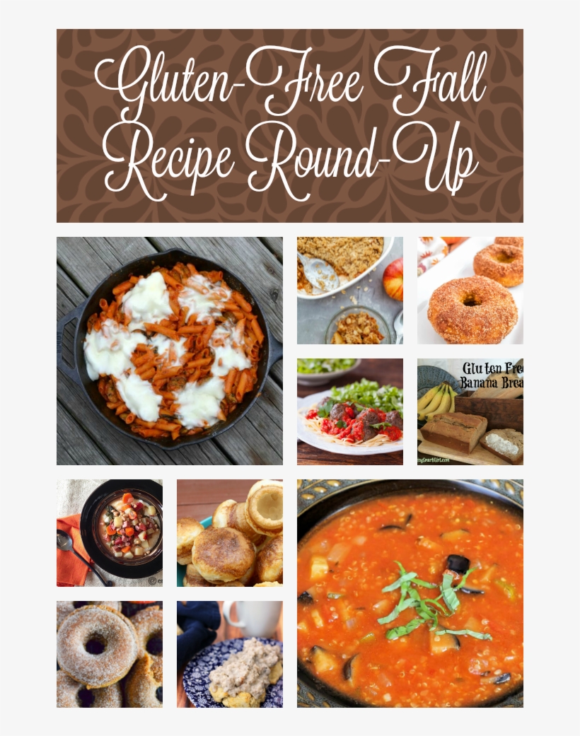 Gluten Free Fall Recipe Round Up, transparent png