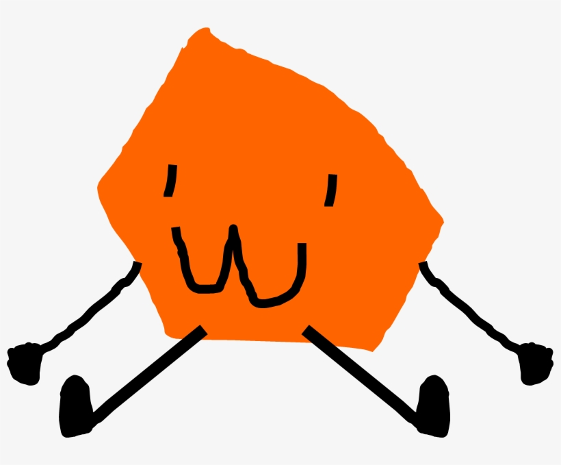 Orange Pentagon Doll, transparent png