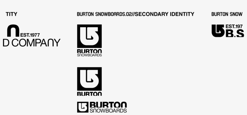 Burton Snowboards 01 Logo Png Transparent, transparent png
