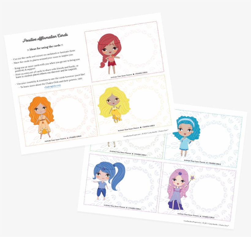 Positive Affirmation Cards, transparent png