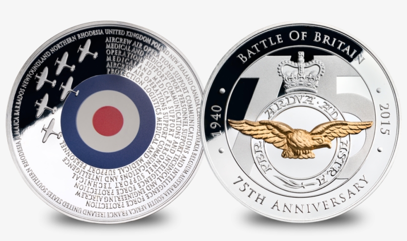 Battle Of Britain 75th Anniversary Medal, transparent png