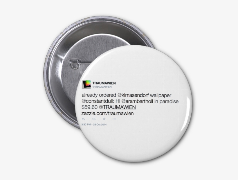 Traumawien Button, transparent png