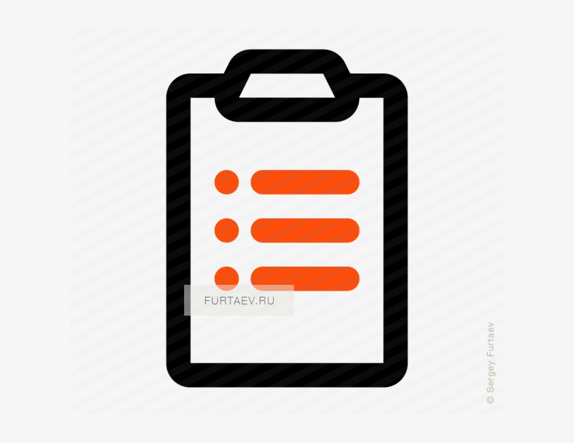Vector Icon Of Checklist On Clipboard, transparent png