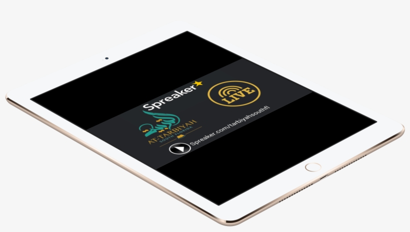 Http Www Spreaker Com Tarbiyahsouthfl Ipadair2 Gold, transparent png