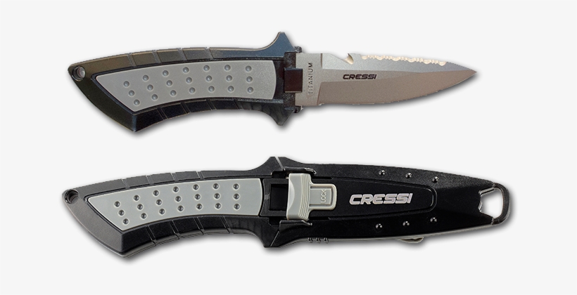 Cuchillo De Buceo Lima Titanium Cressi, transparent png