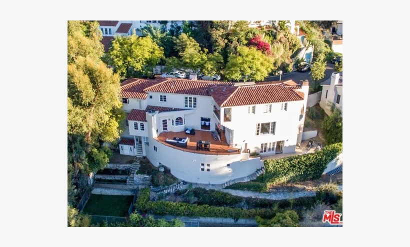 Stunning Hollywood Hills 1920 Spanish Revival, transparent png