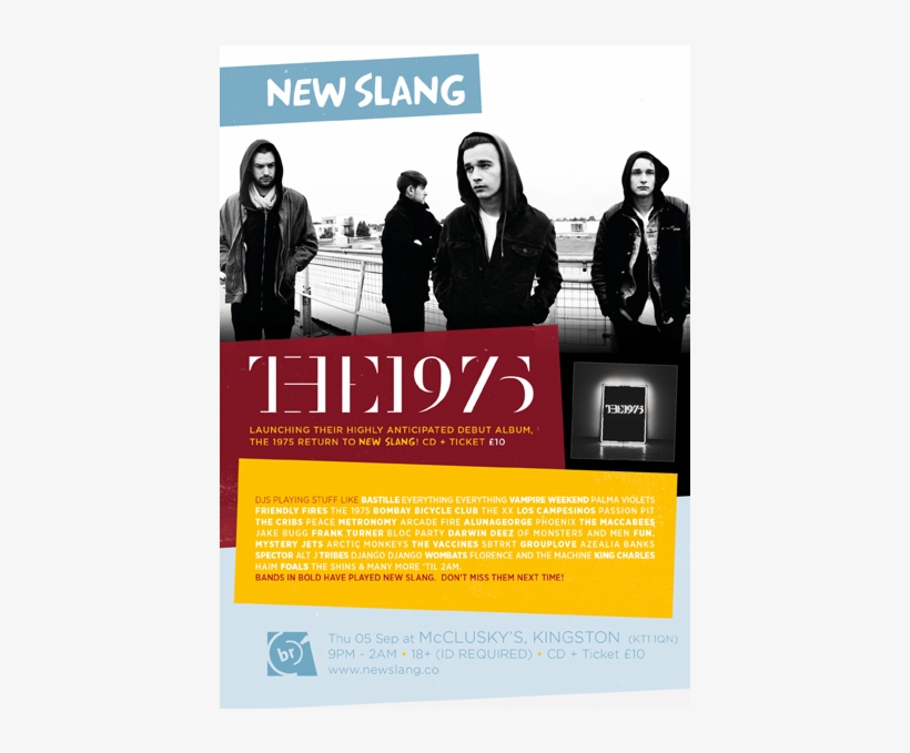 The 1975 / New Slang, transparent png