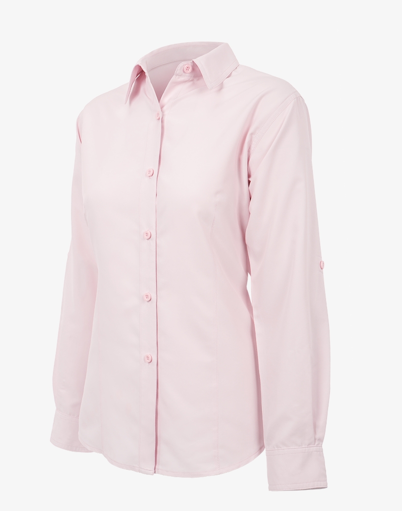 Ladies' Dogwood Microfiber Shirt Long Sleeve 1104dgw, transparent png