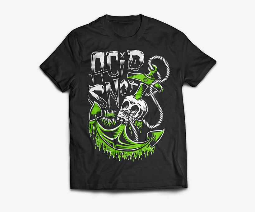 Acid Snot T-shirt, transparent png
