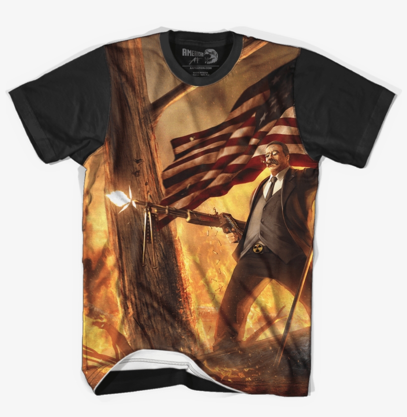 Teddy Roosevelt Vs Bigfoot Zoom Teddy Roosevelt Vs, transparent png
