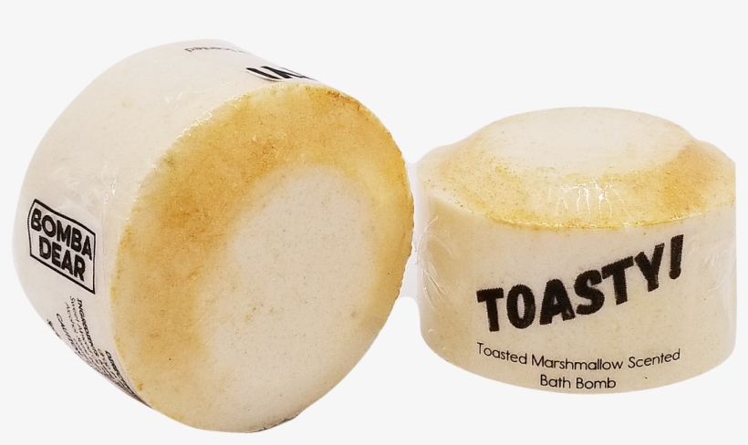 Toasty Toasted Marshmallow Bath Bomb, transparent png