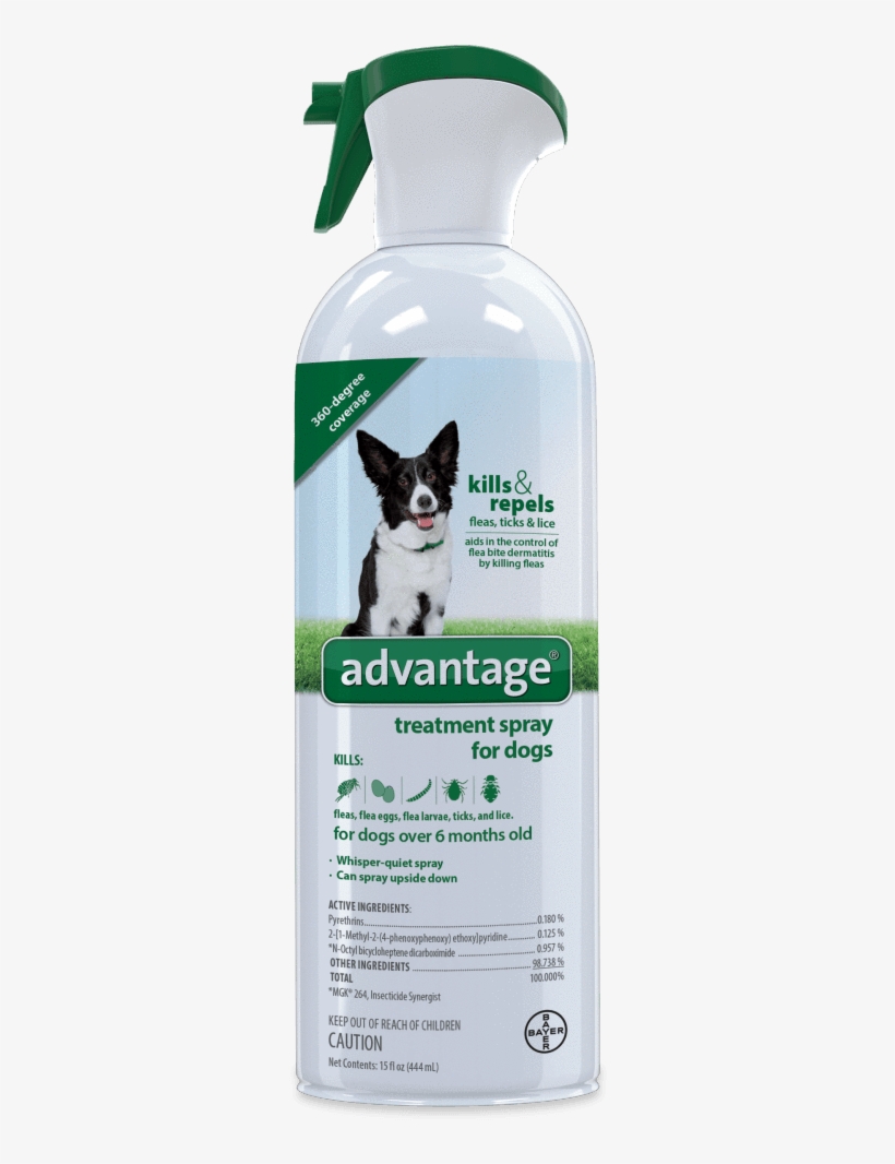 Bayer Advantage Treatment Spray For Dogs, transparent png