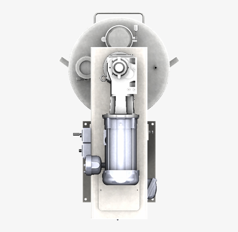 30hp Dual Shaft Disperser With 300 Gallon Vessel, transparent png