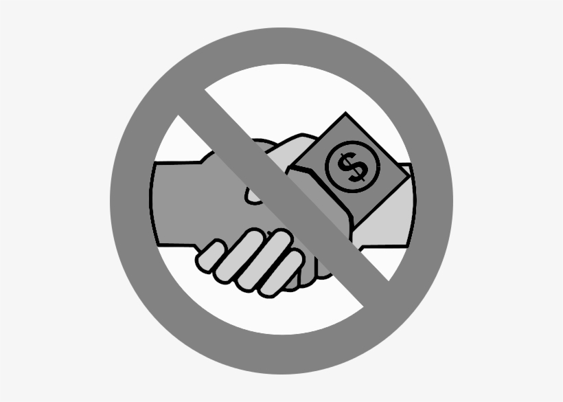 A No Money Handshake Nocolor - December 9 The International Anti Corruption Day, transparent png