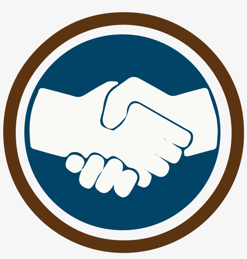 File Logo Svg Wikimedia Commons Open - Handshake Logo, transparent png