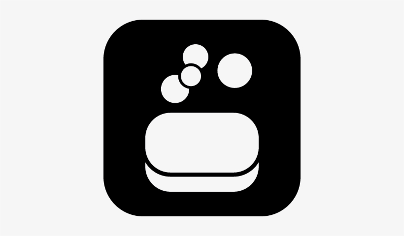 Soap With Suds And Bubbles Vector - Jabon Icono, transparent png