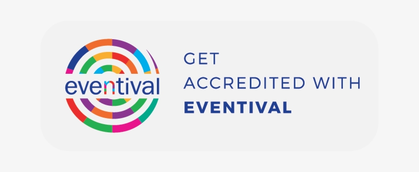 Eventival Btn Grey Accredited4x - Eventival S.r.o., transparent png