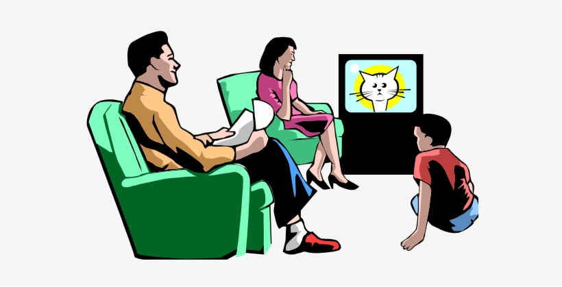 Tv Archives Tamil Christian Messages Tag - Family Watching Television Clipart, transparent png