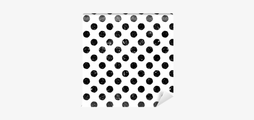 Grunge Dots Seamless Pattern - Rose Gold Polka Dots, transparent png