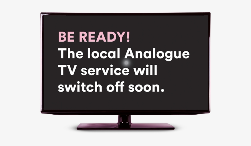 To Keep Watching, You'll Have To Switch Over To Digital - Please Lock The Door Sign, transparent png