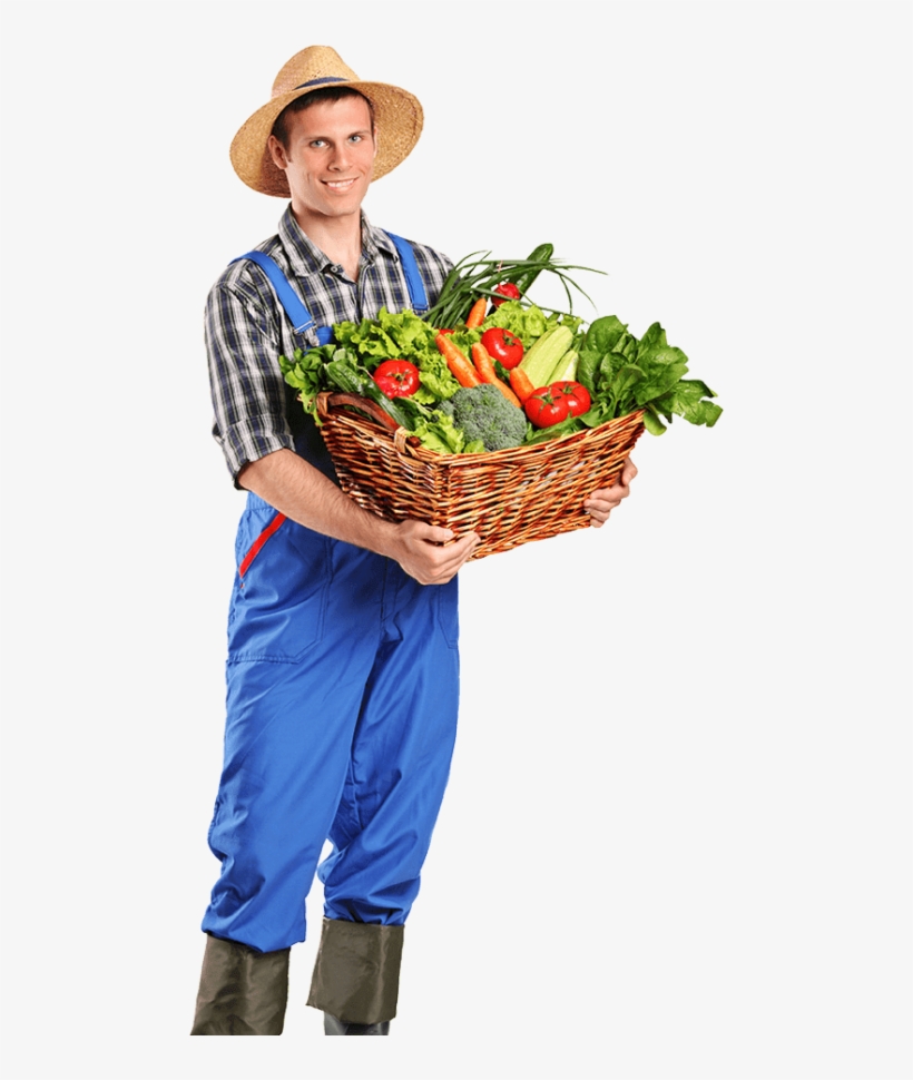 Free Png Farmer Png Images Transparent - Farmer With Vegetables Png, transparent png