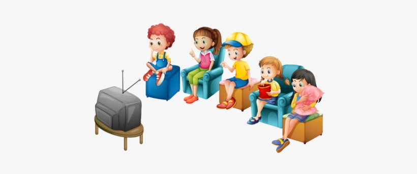 What Kind Of Viewer Are You Casual, Obsessive, Normal - Kids Watching Tv Clipart, transparent png