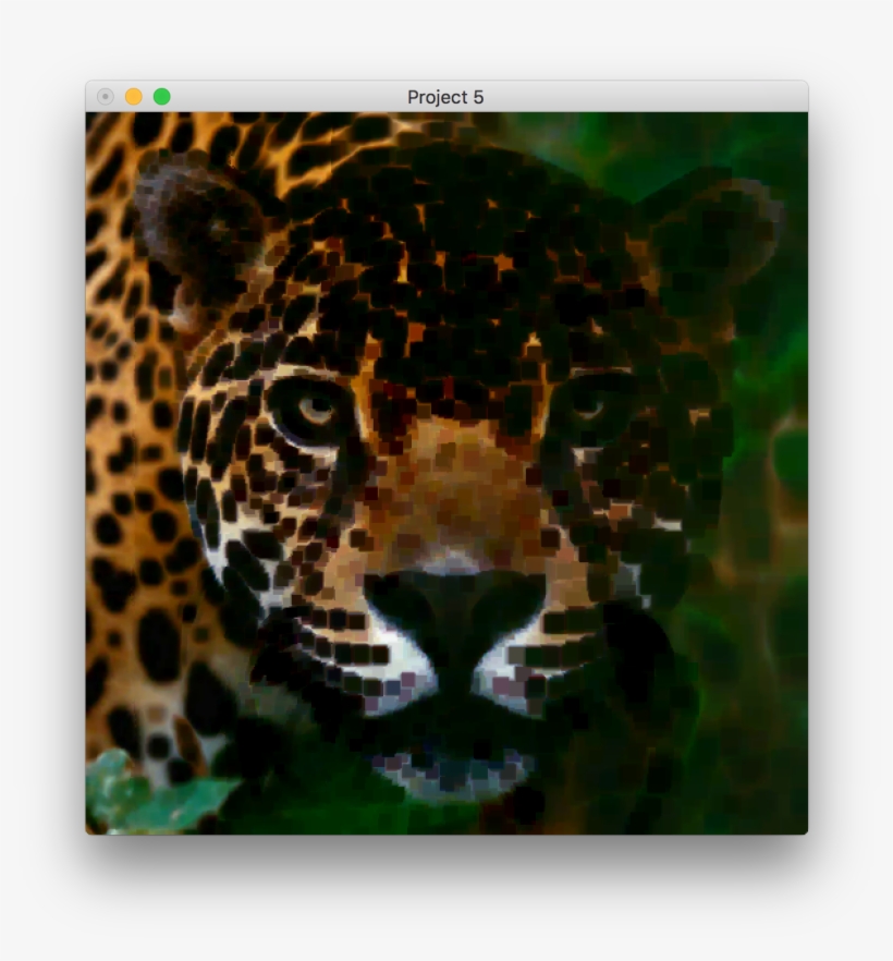 This Image Was Created By Applying Morphological Erosion - Jaguar, transparent png