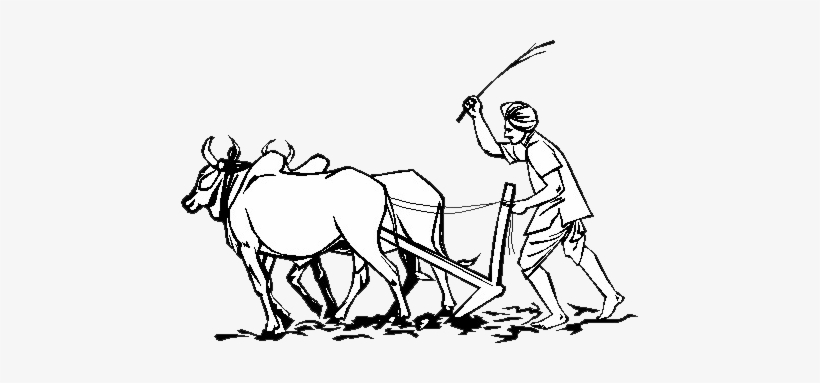 Get In Touch - Indian Farmer Clipart, transparent png
