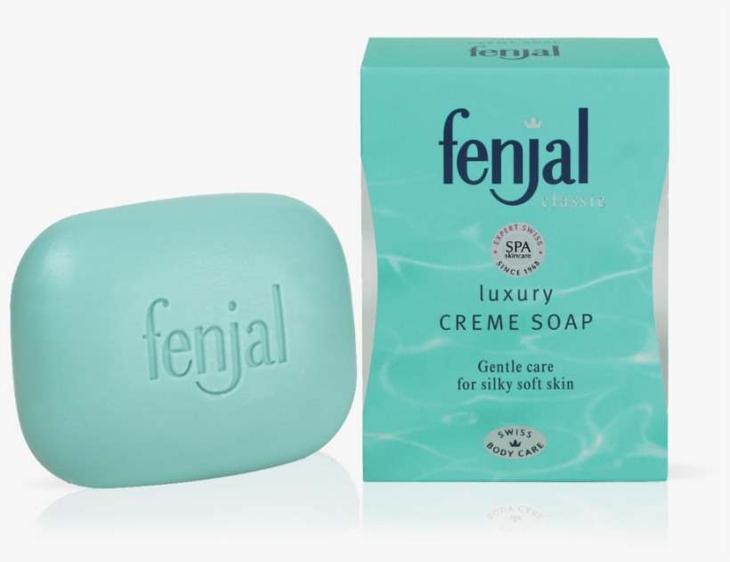 Classic Creme Soap - Fenjal Classic Cleanse And Care Creme Soap 100g, transparent png