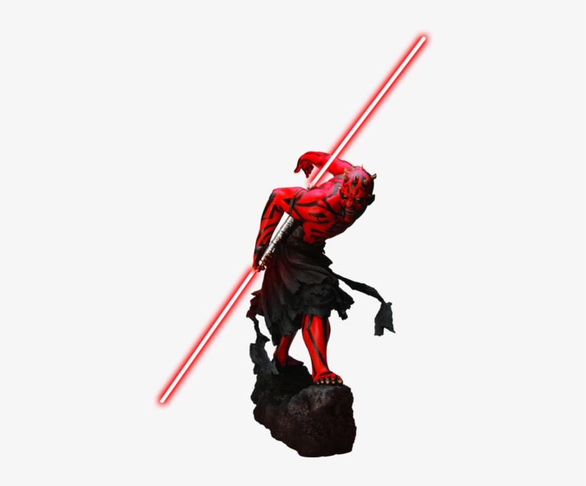 Statue - Darth Maul Light Up Art Fx Statue, transparent png