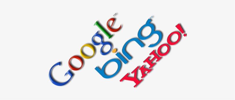 Google, Bing, Yahoo - Competition, transparent png