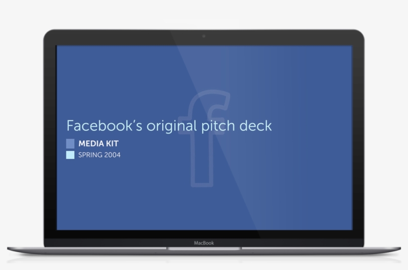 Facebook Pitch Deck Template - Marketing, transparent png