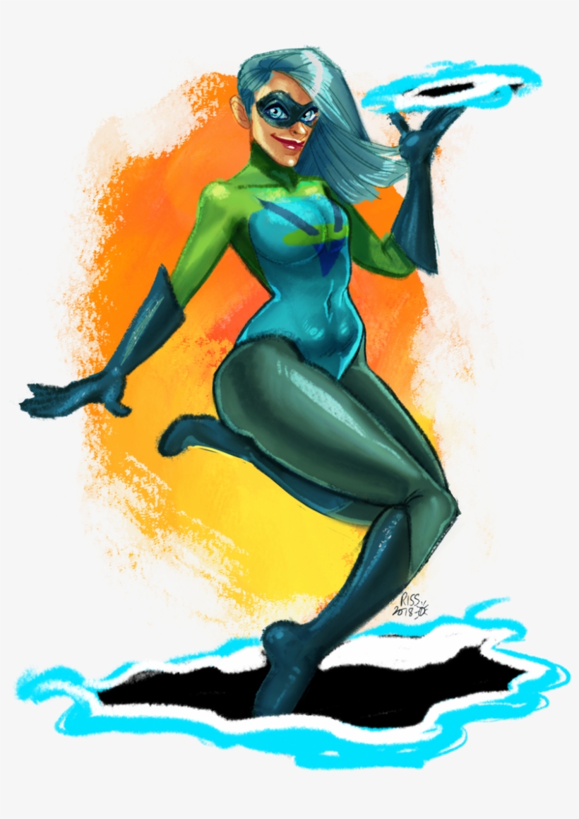 Drawing Of Voyd From Incredibles - Incredibles 2 Voyd Sexy, transparent png