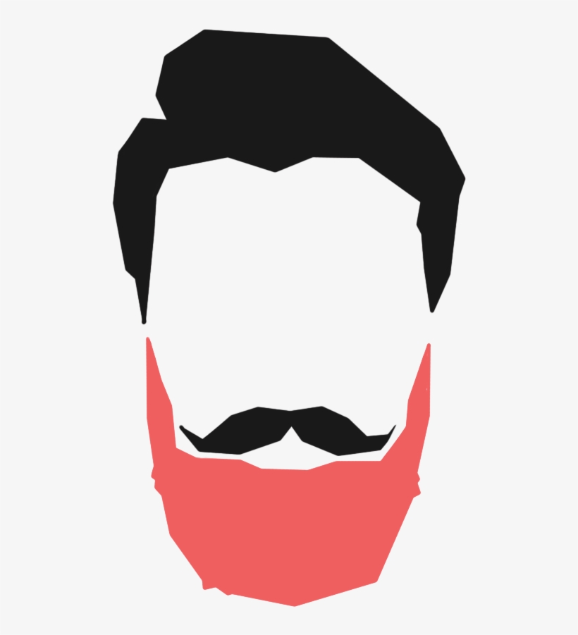 Beard Trim - Hairstyle Logo, transparent png