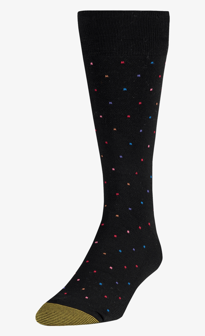 Gold Toe Men's Textured Dot Premium Crew Sock Pair - Sock, transparent png