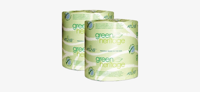 Green Heritage Bathroom Tissue - Atlas Paper Mills 205green Green Heritage Bathroom, transparent png