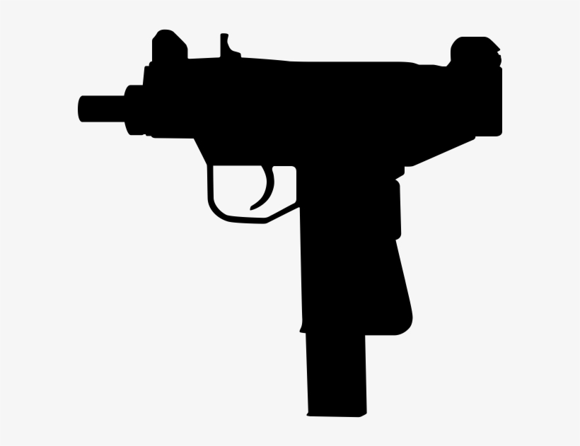 Micro Uzi, transparent png