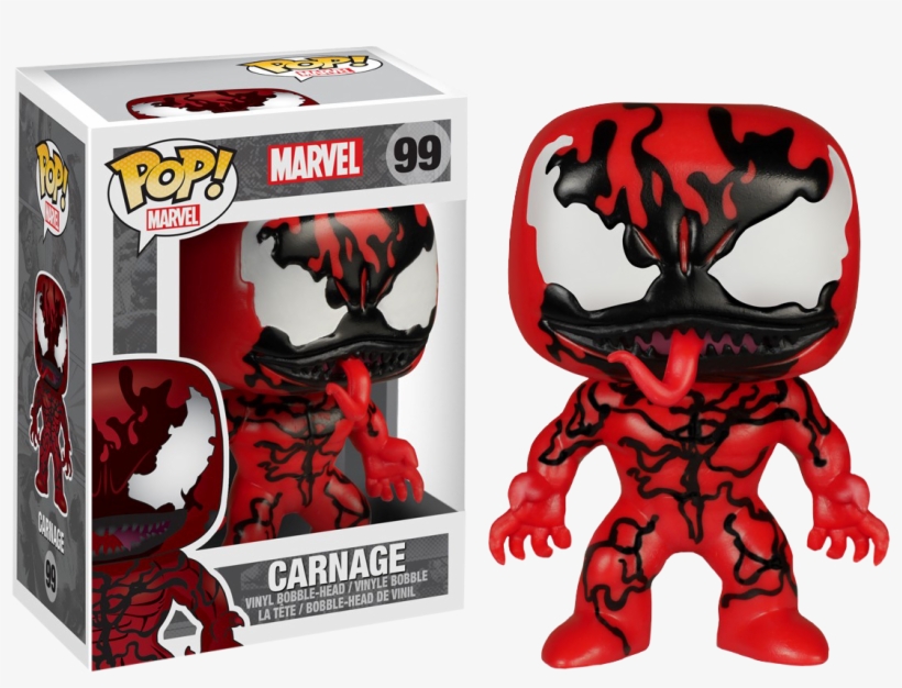 Spider Man Carnage Pop Vinyl Figure Funko Spiderman - Carnage Venom Funko Pop, transparent png
