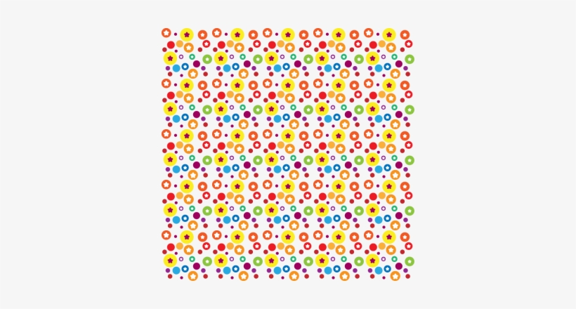 Seamless Pattern With Colorful Circles - Colorful Circle Pattern Png, transparent png