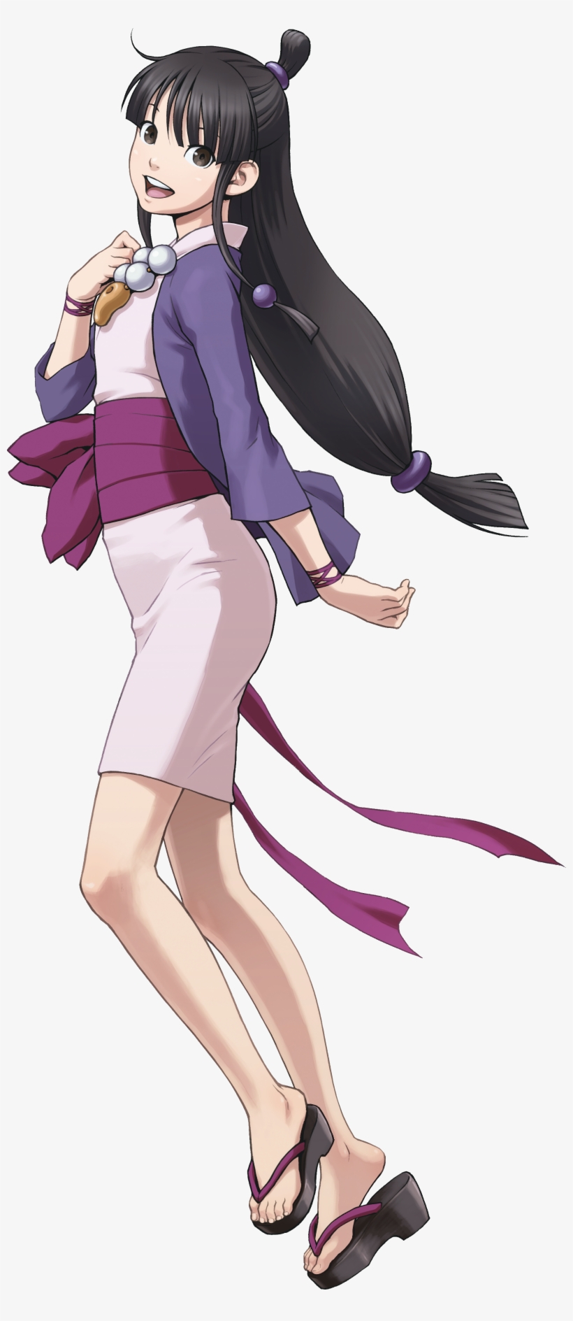 Maya Fey Trilogy Art - Maya Fey Ultimate Marvel Vs Capcom 3, transparent png