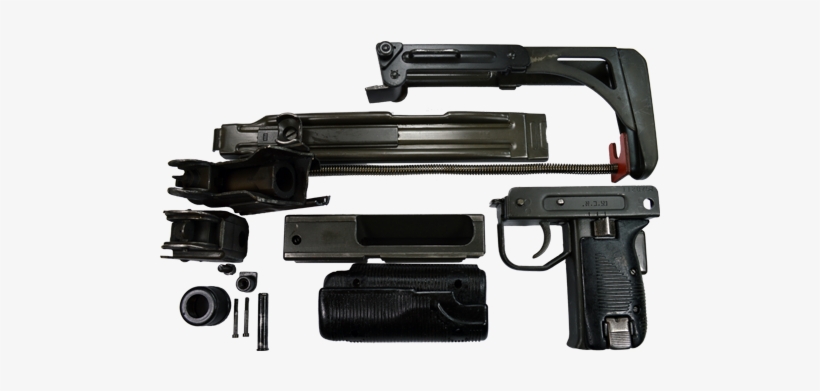 Uzi Png Library Library - Uzi Parts, transparent png
