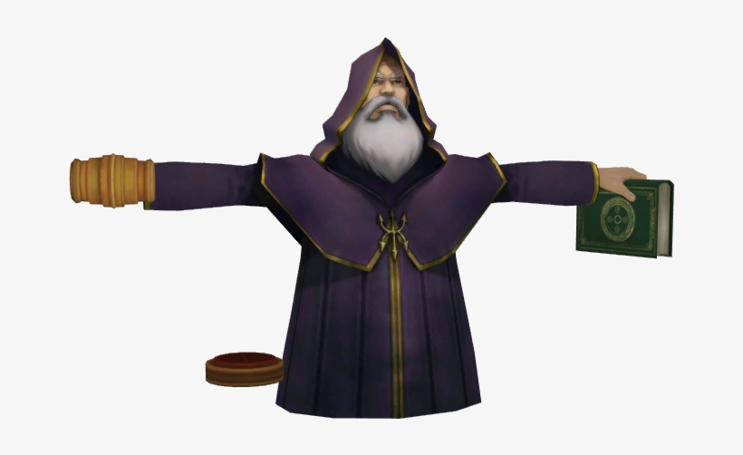 Download Zip Archive - Professor Layton Vs Phoenix Wright Judge, transparent png