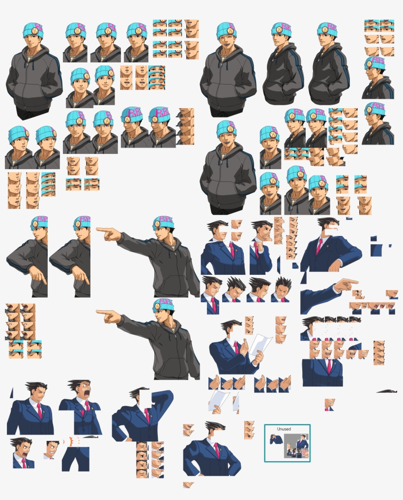 Click For Full Sized Image Phoenix Wright - Phoenix Wright And Apollo Justice, transparent png