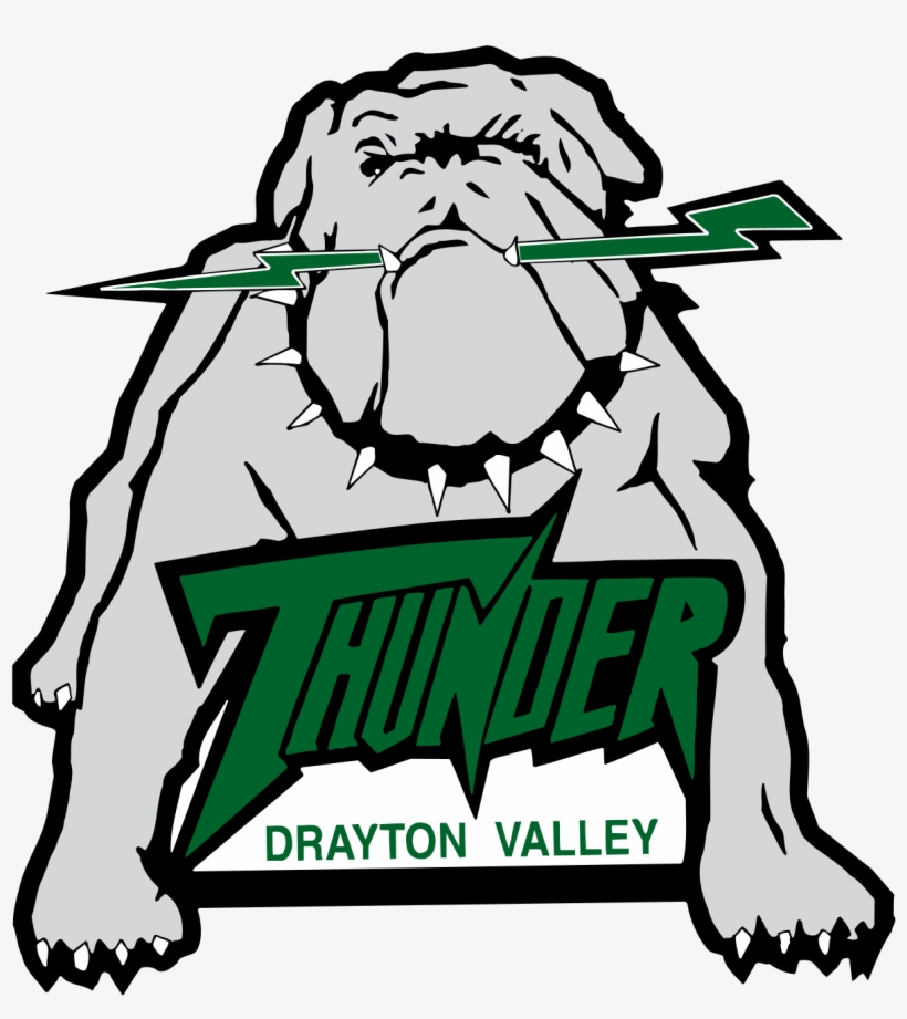 Drayton Valley Thunder Logo, transparent png